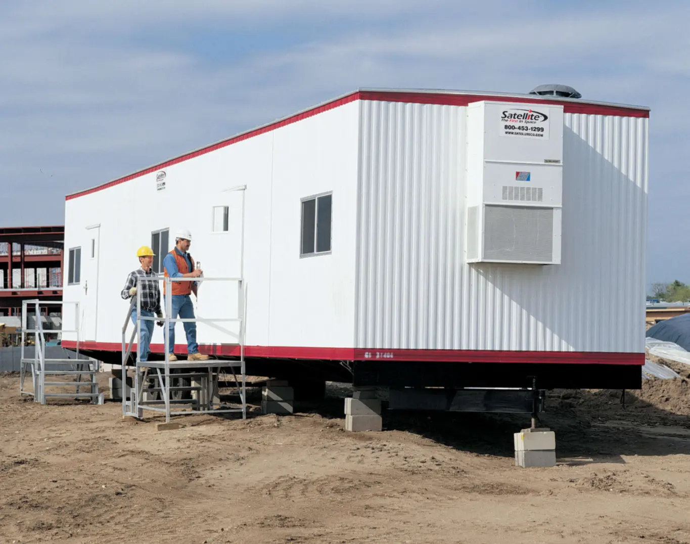 Single-Wide Mobile Offices from Satellite Shelters